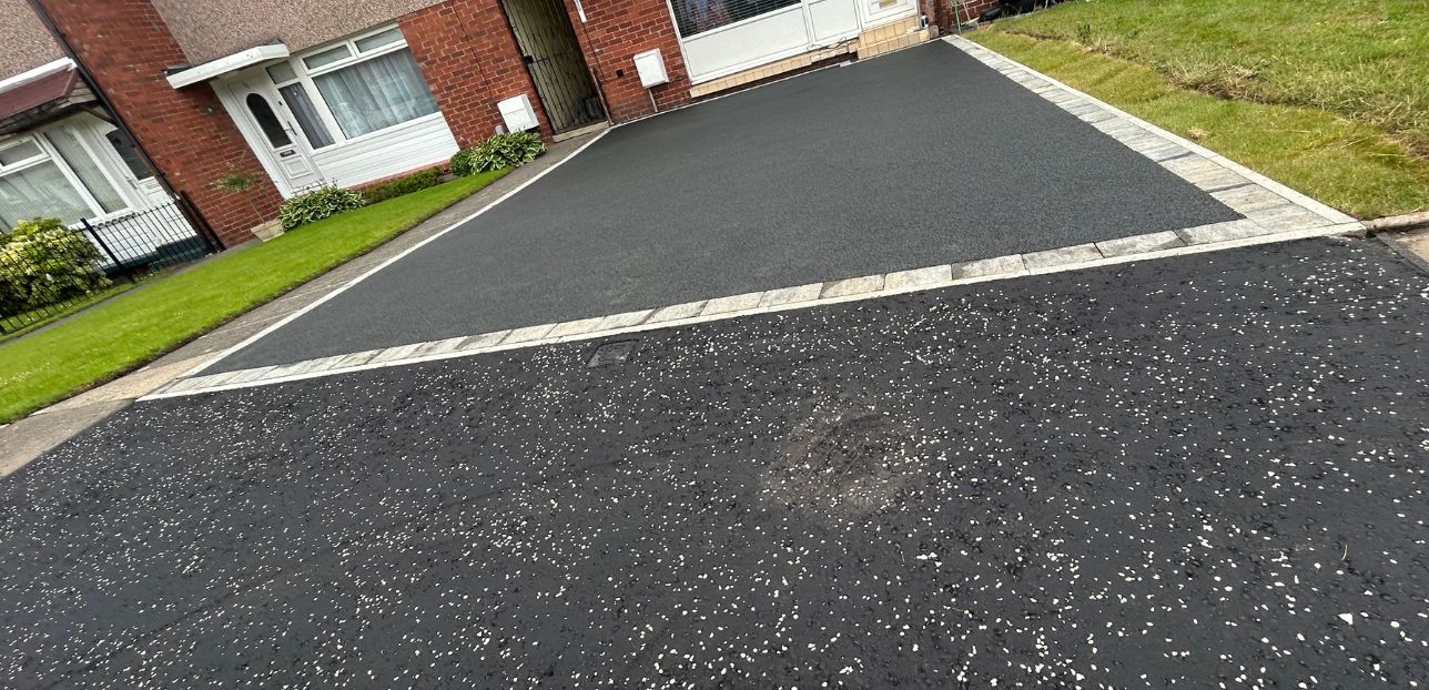 resin driveway installation