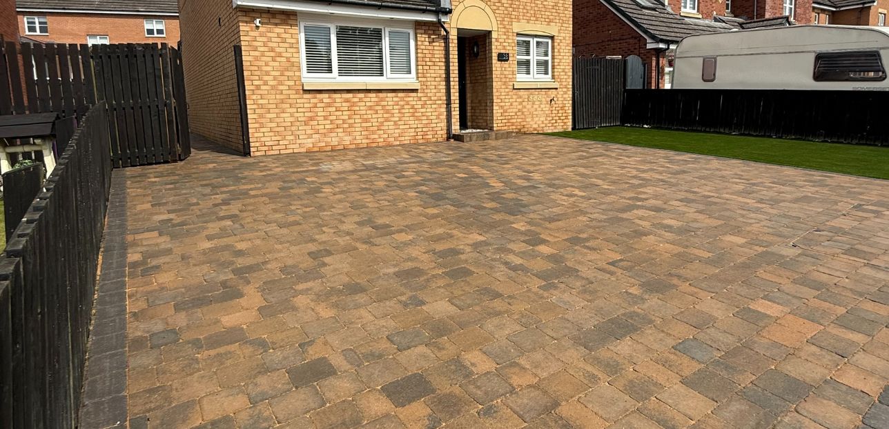 weed-resistant driveway