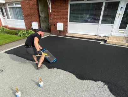 resin driveway installation
