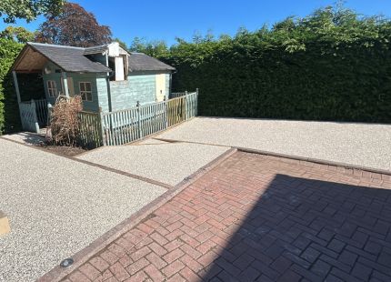 resin driveway