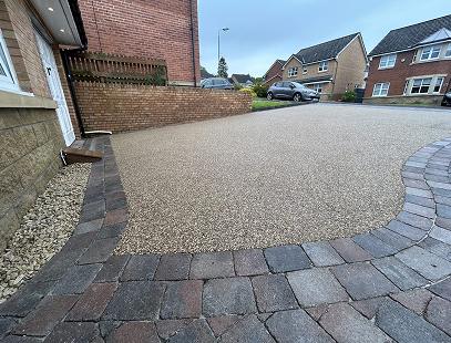 resin driveway